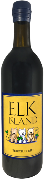 a bottle of red