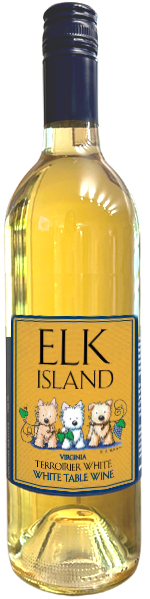 a bottle of terrorier white