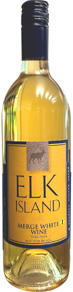 a bottle of white wine