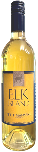 a bottle of white wine